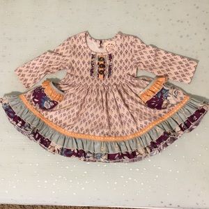 Cheeky Plum Twirl Dress